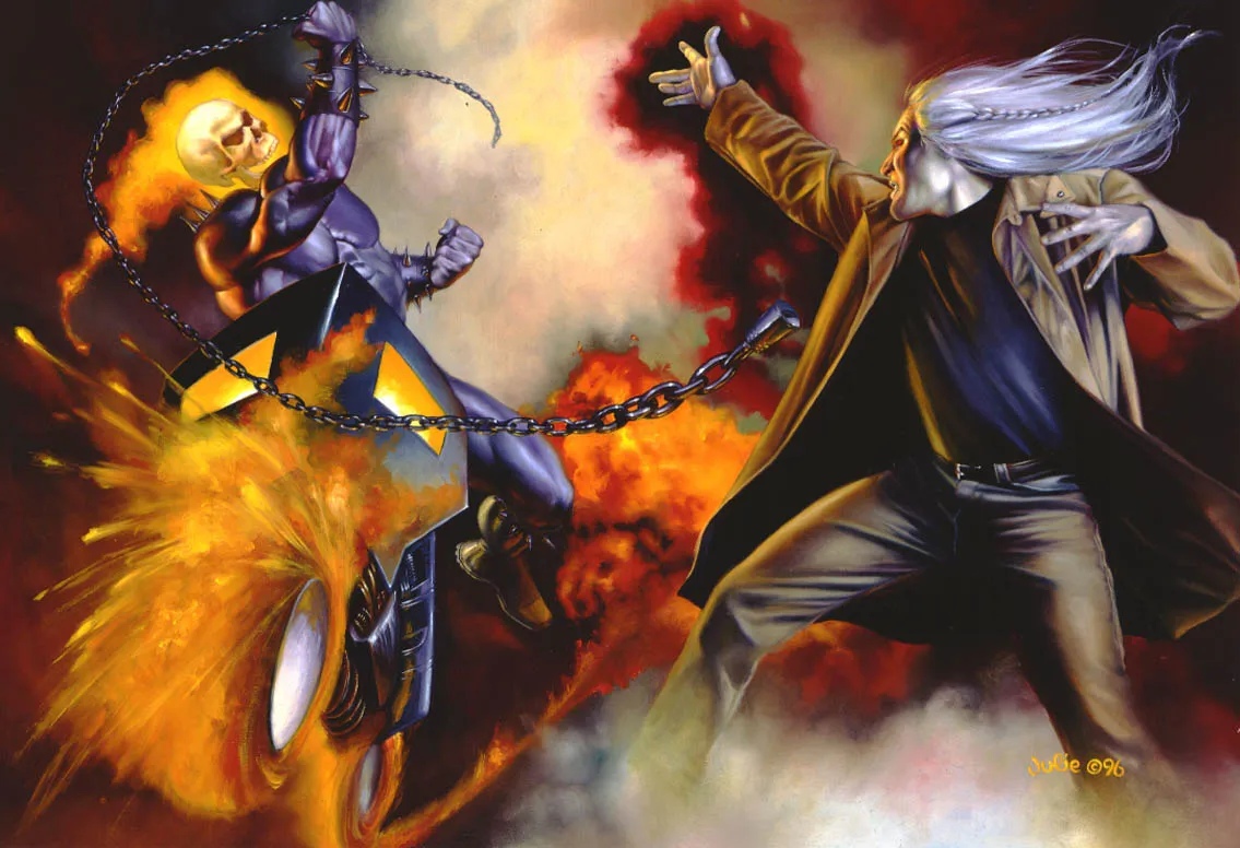 Ghost Rider Vs Blackout